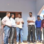 Collector inspected the newly constructed Tehsil building, directed to complete the basic facilities soon.