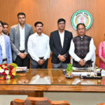 Officers appointed to IAS from State Administrative Service paid a courtesy call on CM Sai