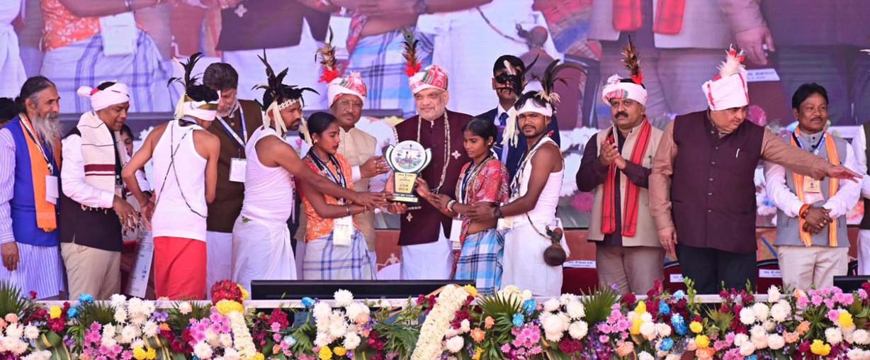 Tribal theatre group from Sukma shines, showcasing a unique initiative for cultural preservation; Home Minister Amit Shah and CM Sai honored them.