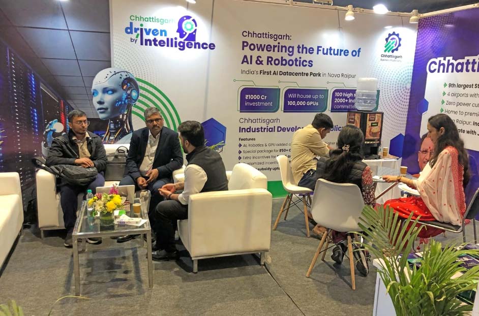 AI Impact Summit at Bharat Mandapam, Chhattisgarh stall becomes centre of attraction for national and international participants