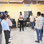 The youth in the city got a strong platform, the collector inspected the library and co-working space.