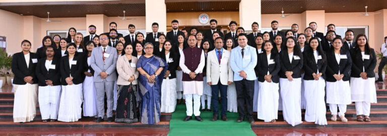 प्रशिक्षु न्यायाधीश लोकतंत्र के तीसरे स्तंभ के रूप में निभाएंगे महत्वपूर्ण भूमिका : CM साय