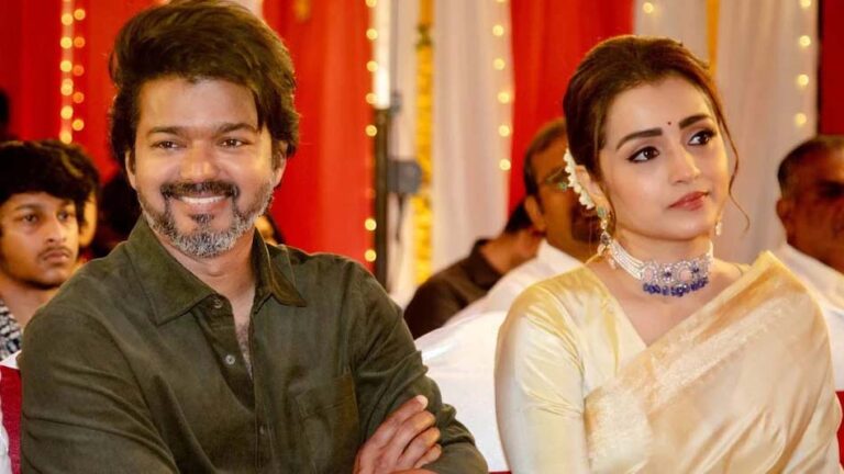 Thalapathy Vijay and Trisha spotted together at a wedding; director trolled for sharing photo