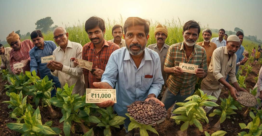 Chhattisgarh government's Krishak Unnati Yojana is giving farmers the value of their hard work even before their sweat dries.