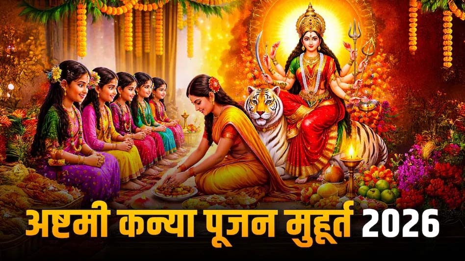 Here is the correct timing for Kanya Pujan tomorrow on Durga Ashtami (Maha Ashtami) of Chaitra Navratri 2026—get the full details here
