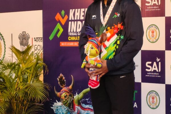Chhattisgarh's Anushka Bhagat Wins Second Medal at Khelo India Tribal Games
