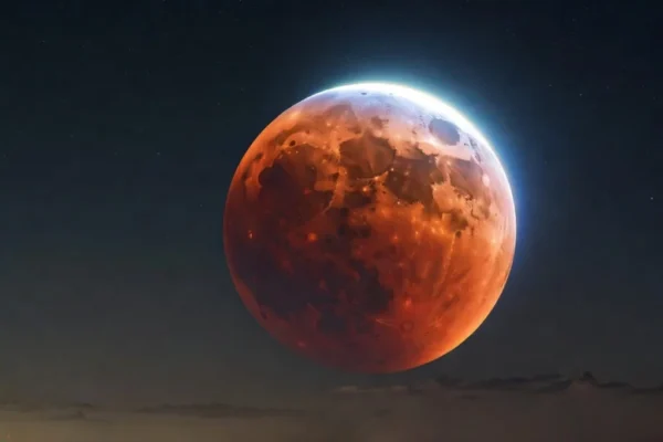 The first lunar eclipse of the year is today. Sutak period continues. Know where it will be visible in India?