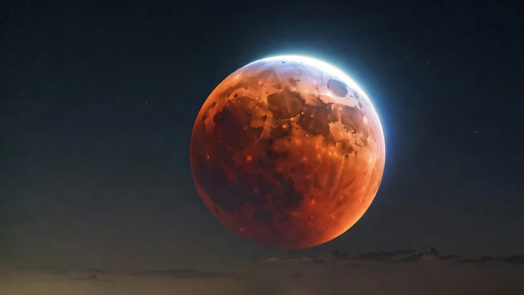 The first lunar eclipse of the year is today. Sutak period continues. Know where it will be visible in India?