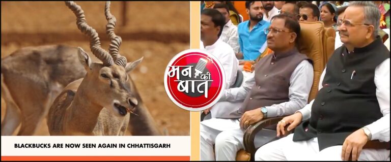 छत्तीसगढ़ में काले हिरण का कुनबा बढ़ रहा, PM मोदी ने संरक्षण प्रयासों की सराहना की