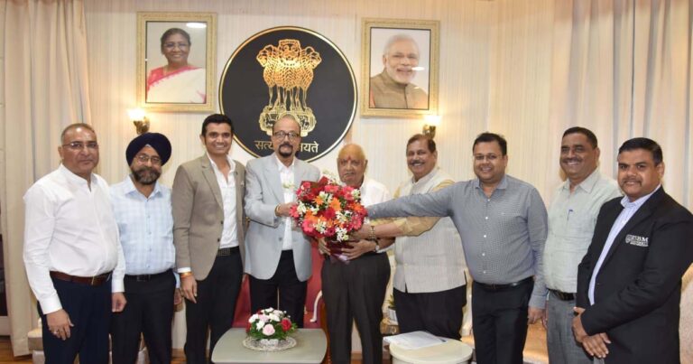 राज्यपाल डेका से मिले निजी विश्वविद्यालयों के पदाधिकारी
