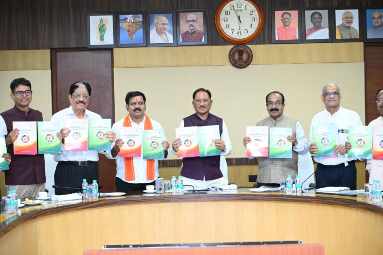 CM विष्णुदेव साय ने किया छत्तीसगढ़ एसडीजी 2.0 फ्रेमवर्क का विमोचन