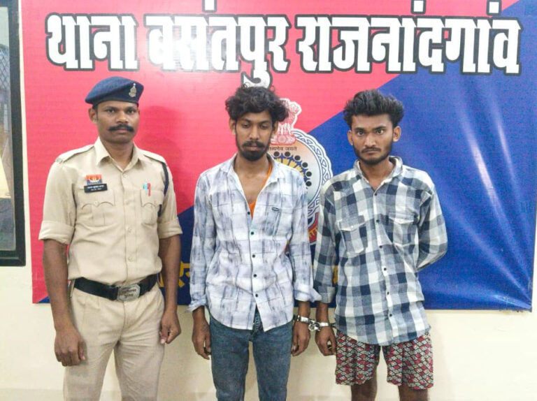 फ्री में शराब की मांग, मना करने पर सेल्समैन को मारा चाकू, राजनांदगांव में दो नशेड़ी अरेस्ट
